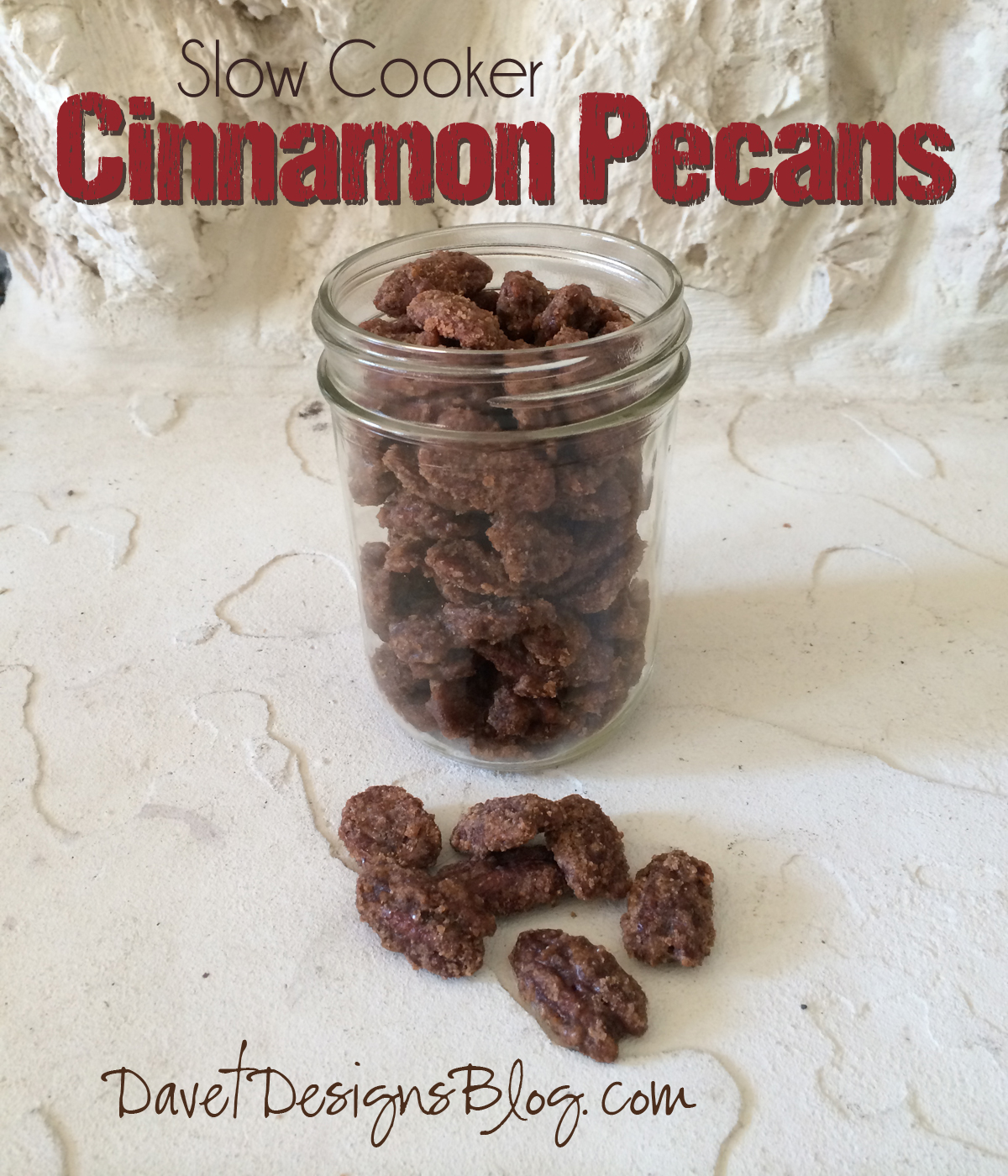 Slow Cooker Cinnamon Pecans