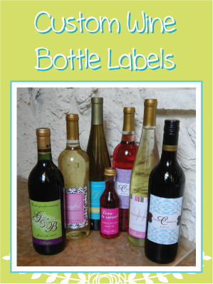 Custom Wine bottle Labels