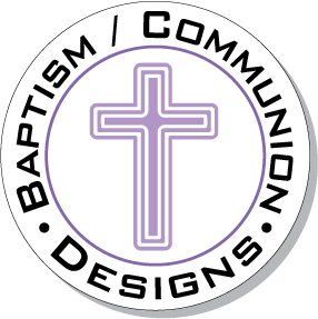 Round Baptism Christening First Communion Designs