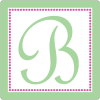 Custom Monogram SQ-012