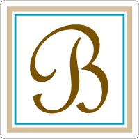Custom Monogram SQ-015