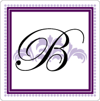 Custom Monogram SQ-025