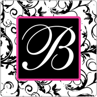 Custom Monogram SQ-034