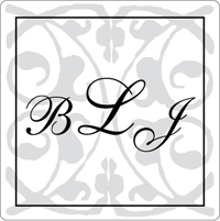 Custom Monogram SQ-048