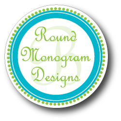 Round Monogram Designs