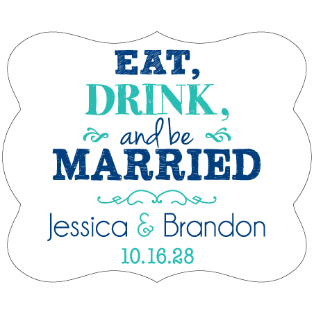 Wedding Label Cut WL-100