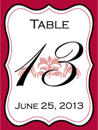 Wedding Table WT-011