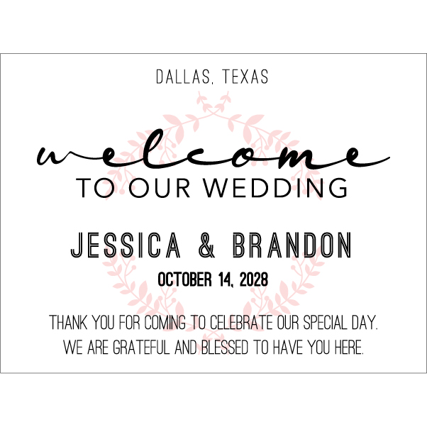 Wedding Rectangle WG-002