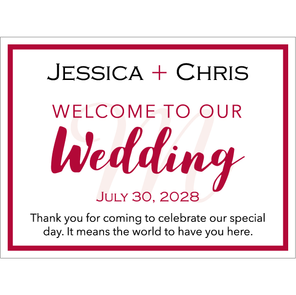 Wedding Rectangle WG-004