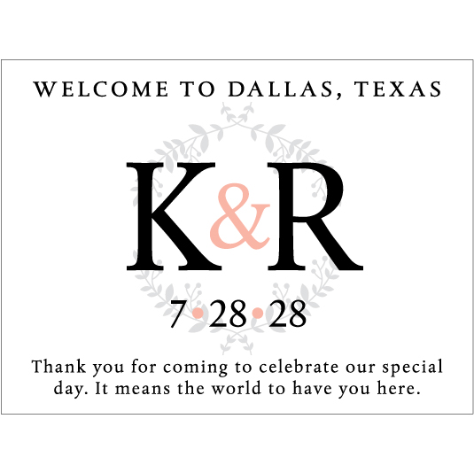 Wedding Rectangle WG-015