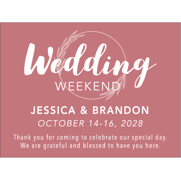 Wedding Rectangle WG-020