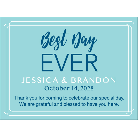 Wedding Rectangle WG-021