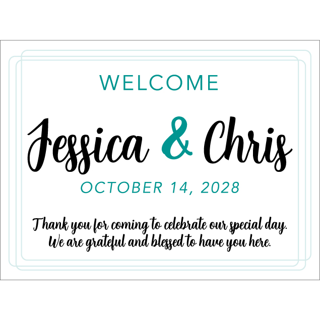 Wedding Rectangle WG-029