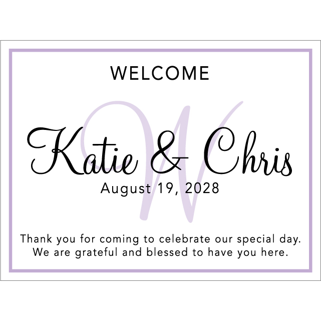 Wedding Rectangle WG-031