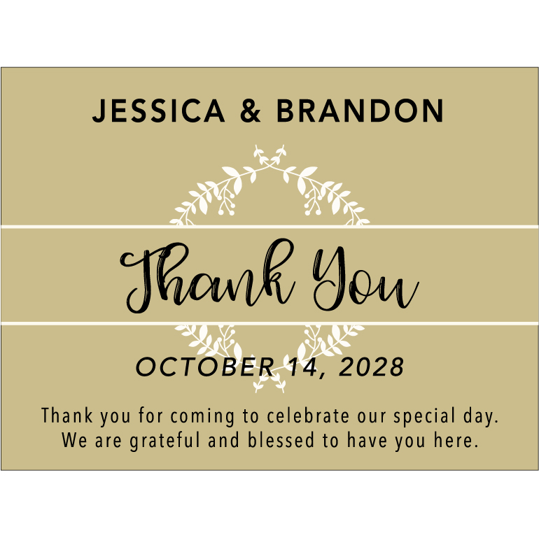 Wedding Rectangle WG-049