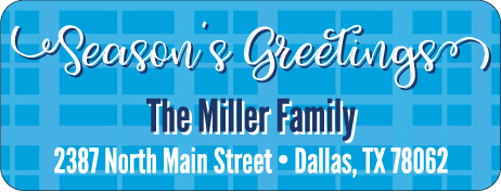 Christmas Address Labels CLB-028