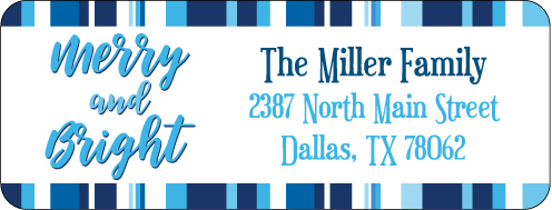 Christmas Address Labels CLB-044