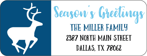 Christmas Address Labels CLB-046