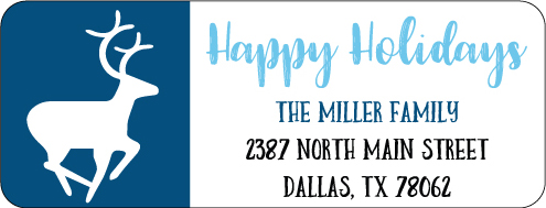 Christmas Address Labels CLB-047