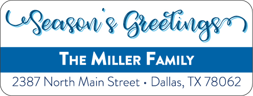 Christmas Address Labels CLB-053