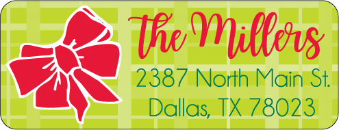 Christmas Address Labels CLB-058