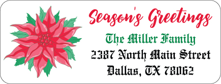 Christmas Address Labels CLB-062