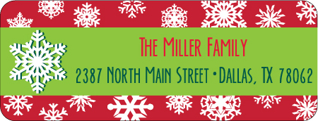 Christmas Address Labels CLB-068