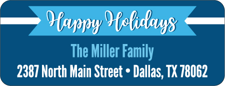 Christmas Address Labels CLB-073