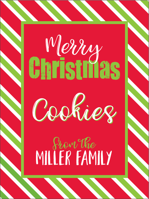 Christmas Rectangle CRET-009