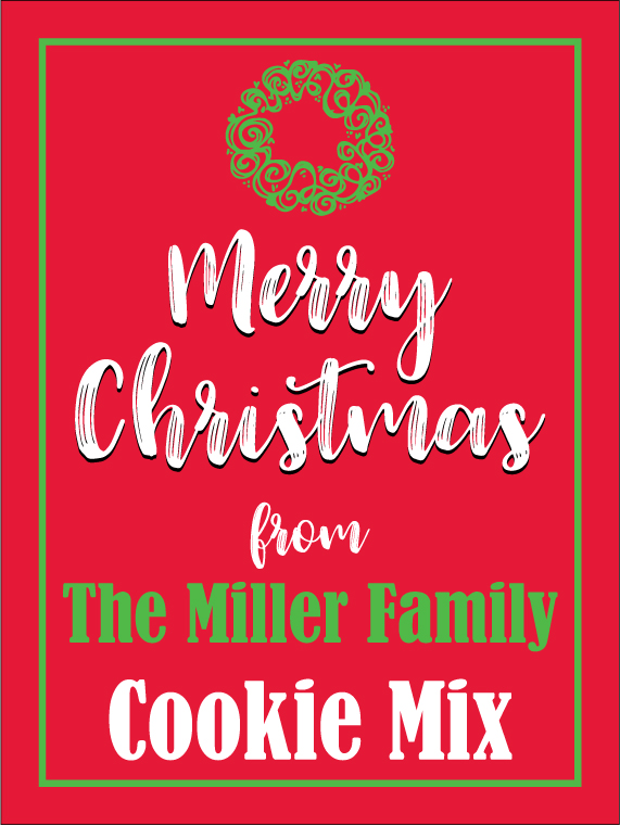 Christmas Rectangle CRET-016