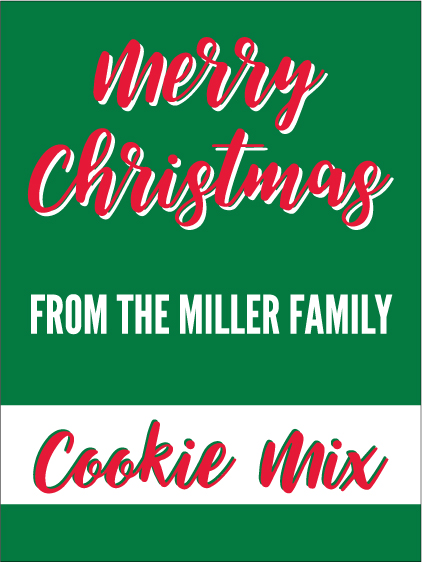 Christmas Rectangle CRET-033