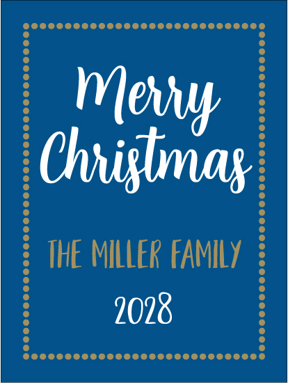 Christmas Rectangle CRET-043