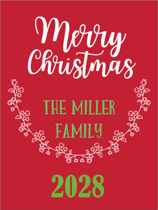 Christmas Rectangle CRET-062