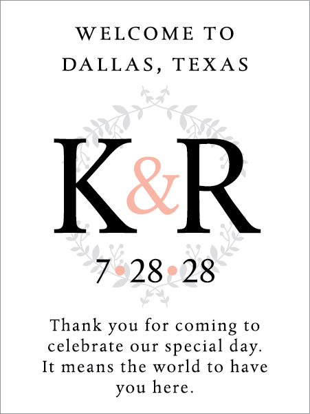 Wedding Rectangle WN-134