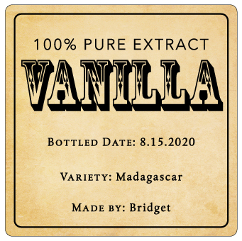 Vanilla Extract VE009_05sq